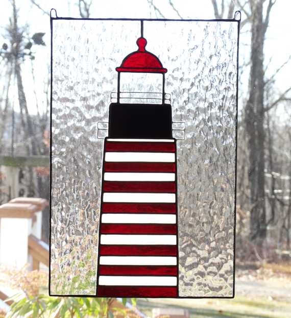 West Quoddy Head Lighthouse Stained Glass